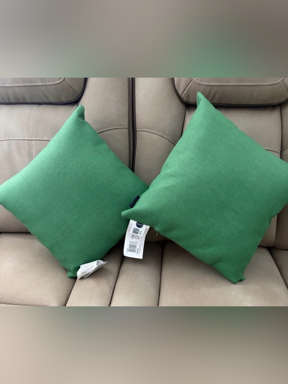 Ardene Bright Green Decorative Throw Pillow Set